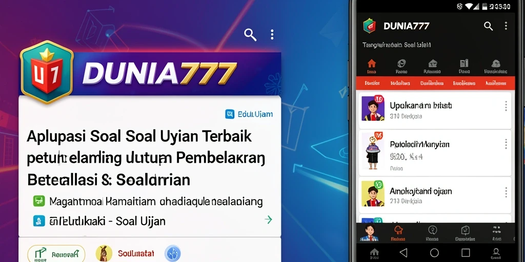Tampilan antarmuka DUNIA777 yang menarik dan fungsional.