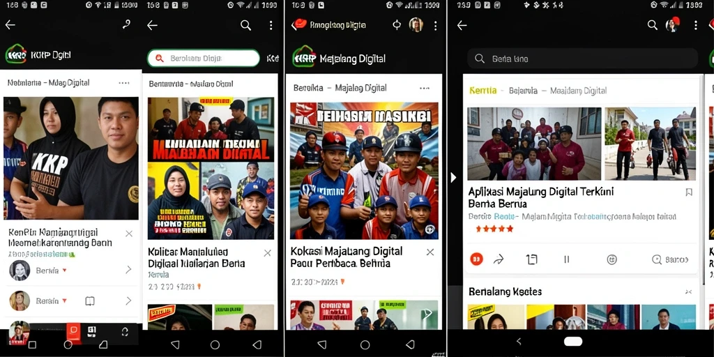 Tampilan antarmuka aplikasi KKRP yang menarik dan user-friendly.