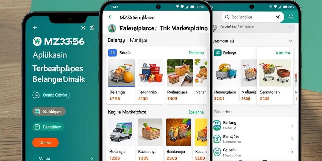 Tampilan antarmuka pengguna MZ356 yang modern dan mudah digunakan.