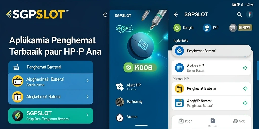 Antarmuka SGPSLOT yang ramah pengguna untuk penghemat baterai.
