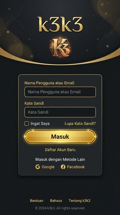 Masuk ke Akun k3k3 Anda dengan Mudah