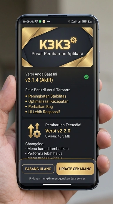 Riwayat Versi k3k3 untuk Pengguna Android Indonesia